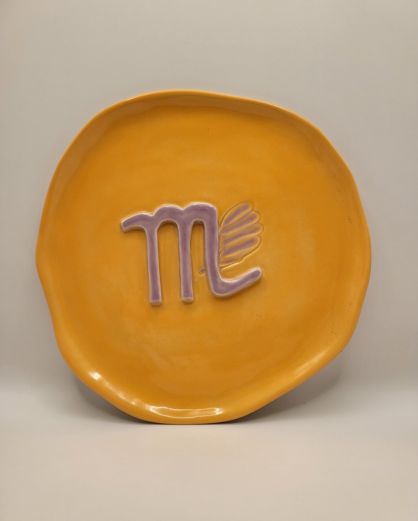 Assiette astro signe vierge